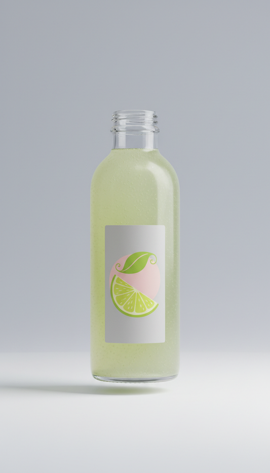 Zest Lime Chrome Cap Kombucha