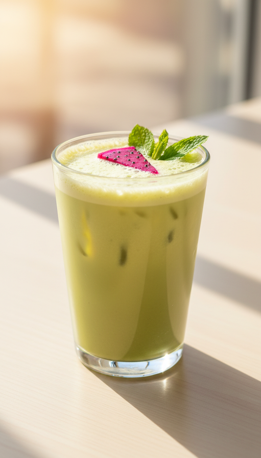 Fresh Matcha kombucha 32oz cup